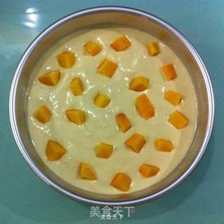 芒果戚风的做法步骤:8