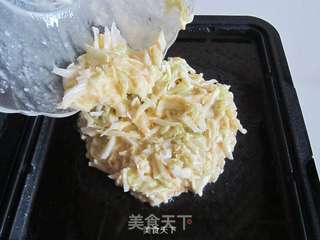 日式大阪烧的做法步骤:3