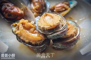 日式凉拌鲍鱼【芸芸小厨】的做法步骤:3