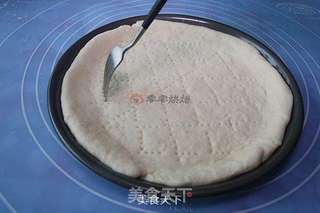 厚底鲜虾培根披萨的做法步骤:9