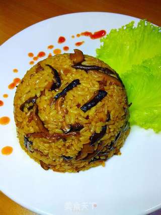 香菇油饭的做法步骤:12