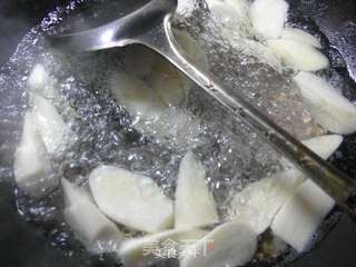 茭白炒籽虾的做法步骤:4
