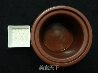 #高考倒计时营养早餐#最佳补脑滋养早餐核桃花生粥的做法步骤:4