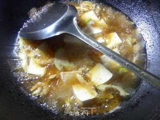 开洋雷笋烧豆腐的做法步骤:12