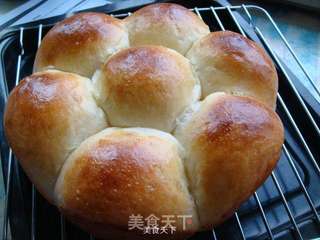 花朵面包的做法步骤:9