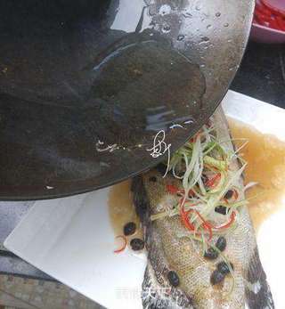 豆豉清蒸石斑的做法步骤:5