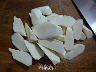 茭白炒籽虾的做法步骤:3