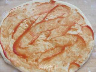 番茄椰蓉面包卷的做法步骤:7