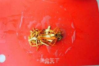 水晶春卷的做法步骤:6