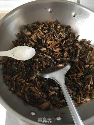农家菜干扣肉的做法步骤:14