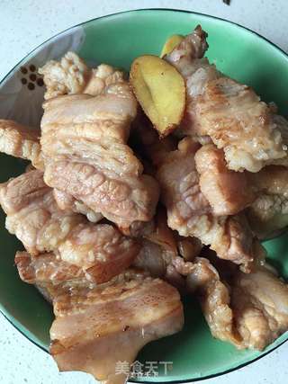 农家菜干扣肉的做法步骤:8