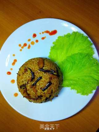 香菇油饭的做法步骤:11