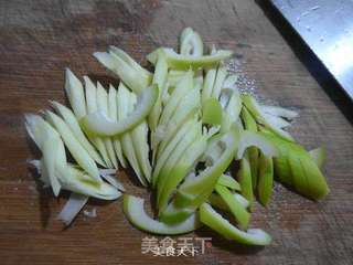 开洋雷笋烧豆腐的做法步骤:3