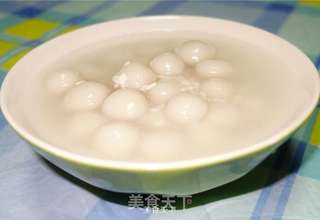 桂花酒酿丸子的做法步骤:7
