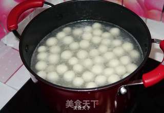 桂花酒酿丸子的做法步骤:6