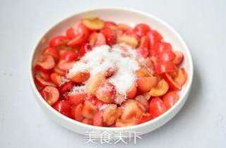 蜜汁樱桃塔的做法步骤:3