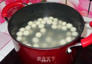 桂花酒酿丸子的做法步骤:5