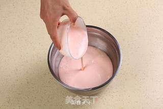 幸福像花儿一样绽放——【樱花慕斯】的做法步骤:16