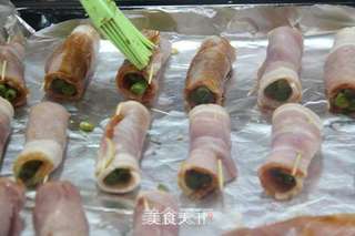 培根卷豆角的做法步骤:8