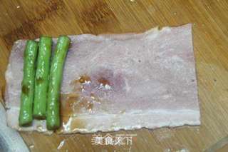 培根卷豆角的做法步骤:6
