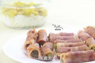 培根卷豆角的做法步骤:10