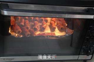 培根卷豆角的做法步骤:9