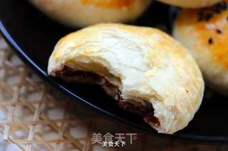 红豆沙酥饼的做法步骤:20