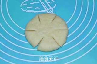 红薯花朵面包的做法步骤:7