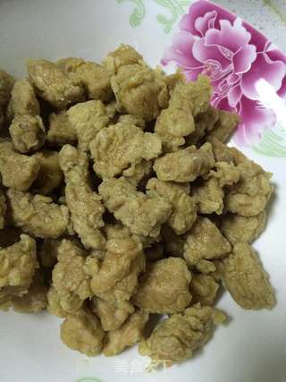 菠萝咕老肉的做法步骤:6