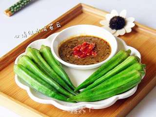 白灼秋葵的做法步骤：6