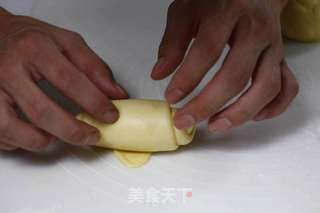 简易黄油卷(手工揉面版)的做法步骤:11