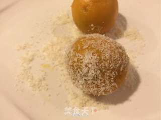 花生酱双薯糯米糍的做法步骤:8