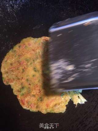 槐花甜饼的做法步骤:7