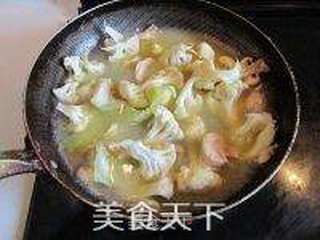 法式奶油菜花汤的做法步骤:5