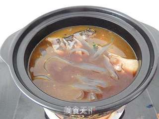 鱼头粉皮煲的做法步骤:8