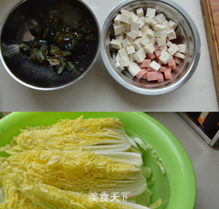 上汤娃娃菜的做法步骤：1