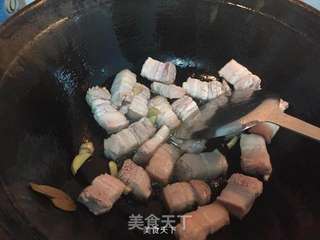 简易版红烧肉的做法步骤:3