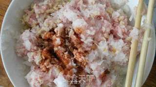 白萝卜肉包子的做法步骤:6