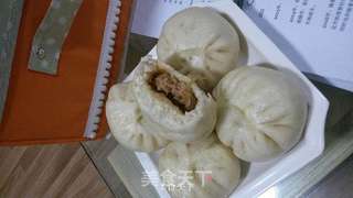 白萝卜肉包子的做法步骤:13