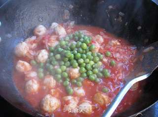茄汁鱼丸饭----金龙鱼大米试用报告的做法步骤:12