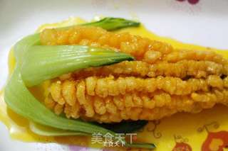 黄金玉米鱼的做法步骤:11