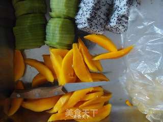 水果蛋糕的做法步骤:2