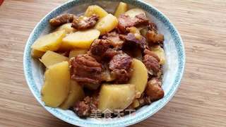 红烧肉炖土豆的做法步骤:6
