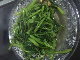 蒜蓉空心菜的做法步骤:4