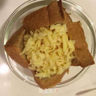薯泥焗土司的做法步骤:7