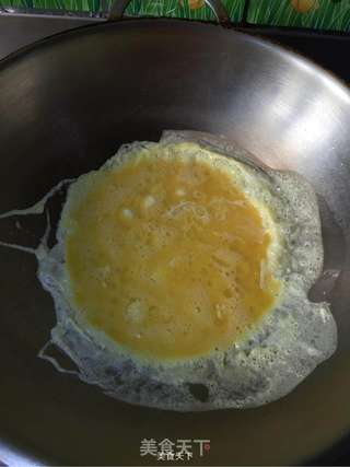 秋葵蛋炒饭的做法步骤:6
