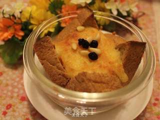 薯泥焗土司的做法步骤:8