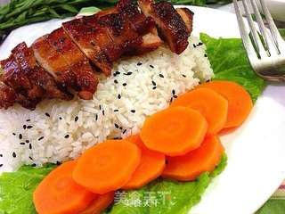 日式照烧鸡排饭的做法步骤:14