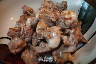 干果青笋兔肉的做法步骤:5