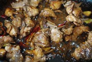 干果青笋兔肉的做法步骤:8
